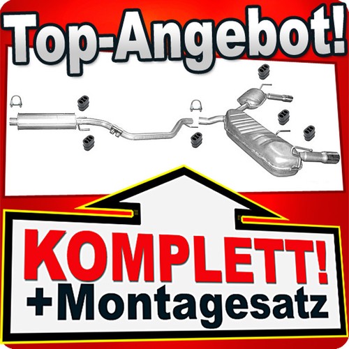 Auspuff für opel vectra - opel, 2.0