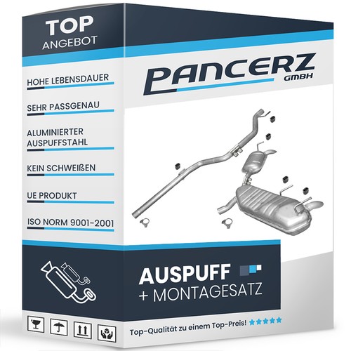 Auspuffanlage für opel signum - auspuffanlage,