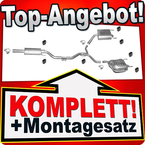 Auspuff für opel vectra - vectra, 2.2