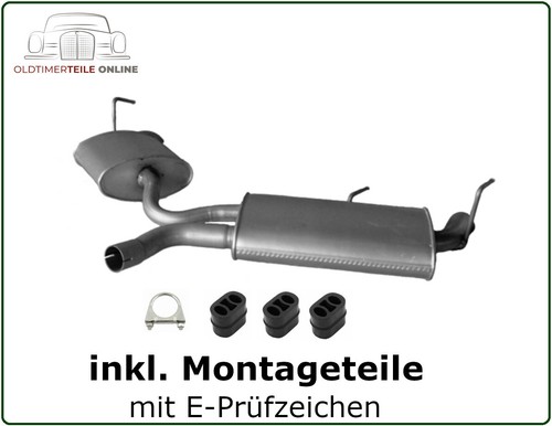 Endtopf für opel - für,